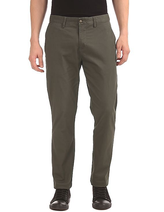 U.S. Polo Assn. Slim Fit Printed Trousers