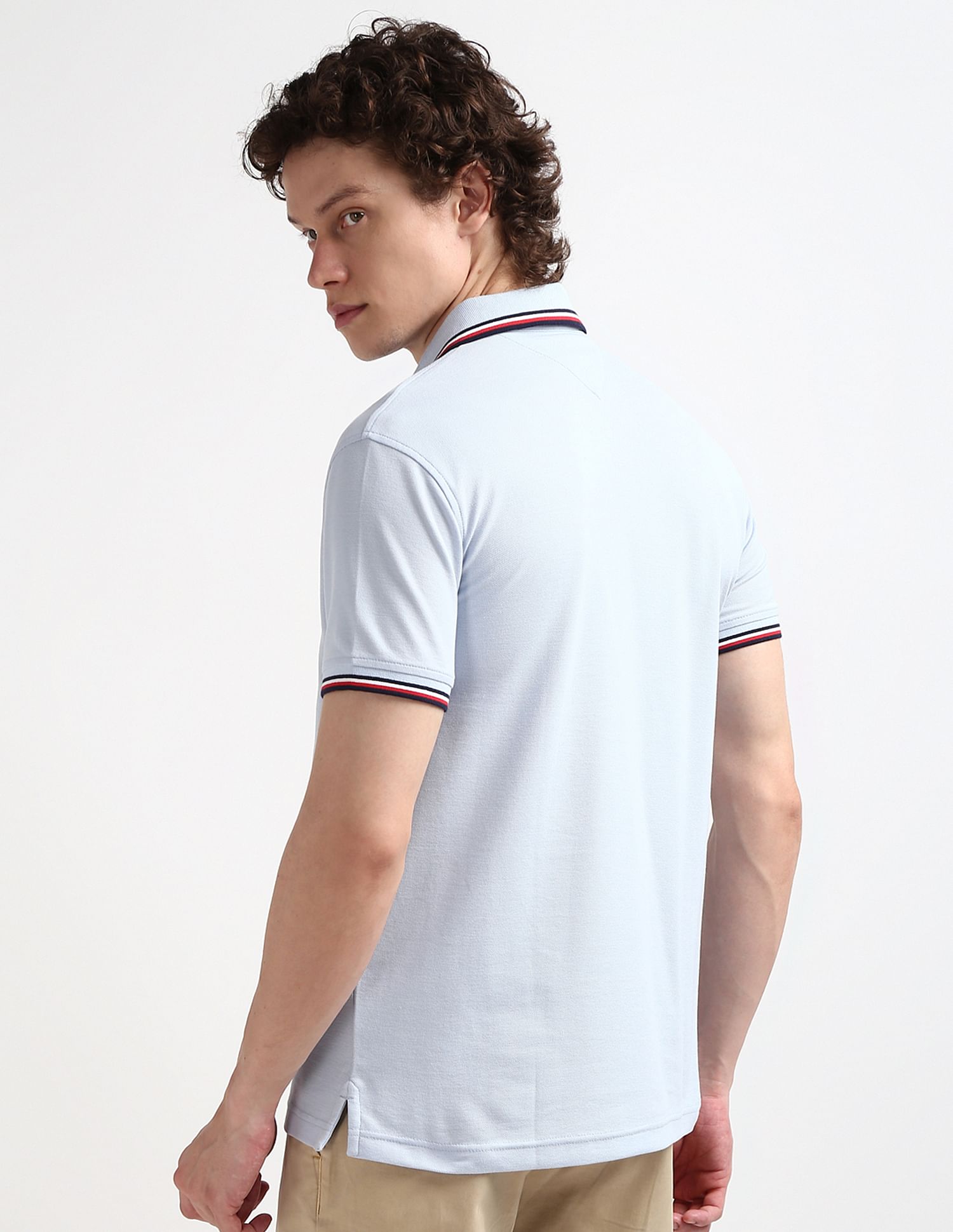 Tommy Hilfiger Tipped Cotton Polo Shirt