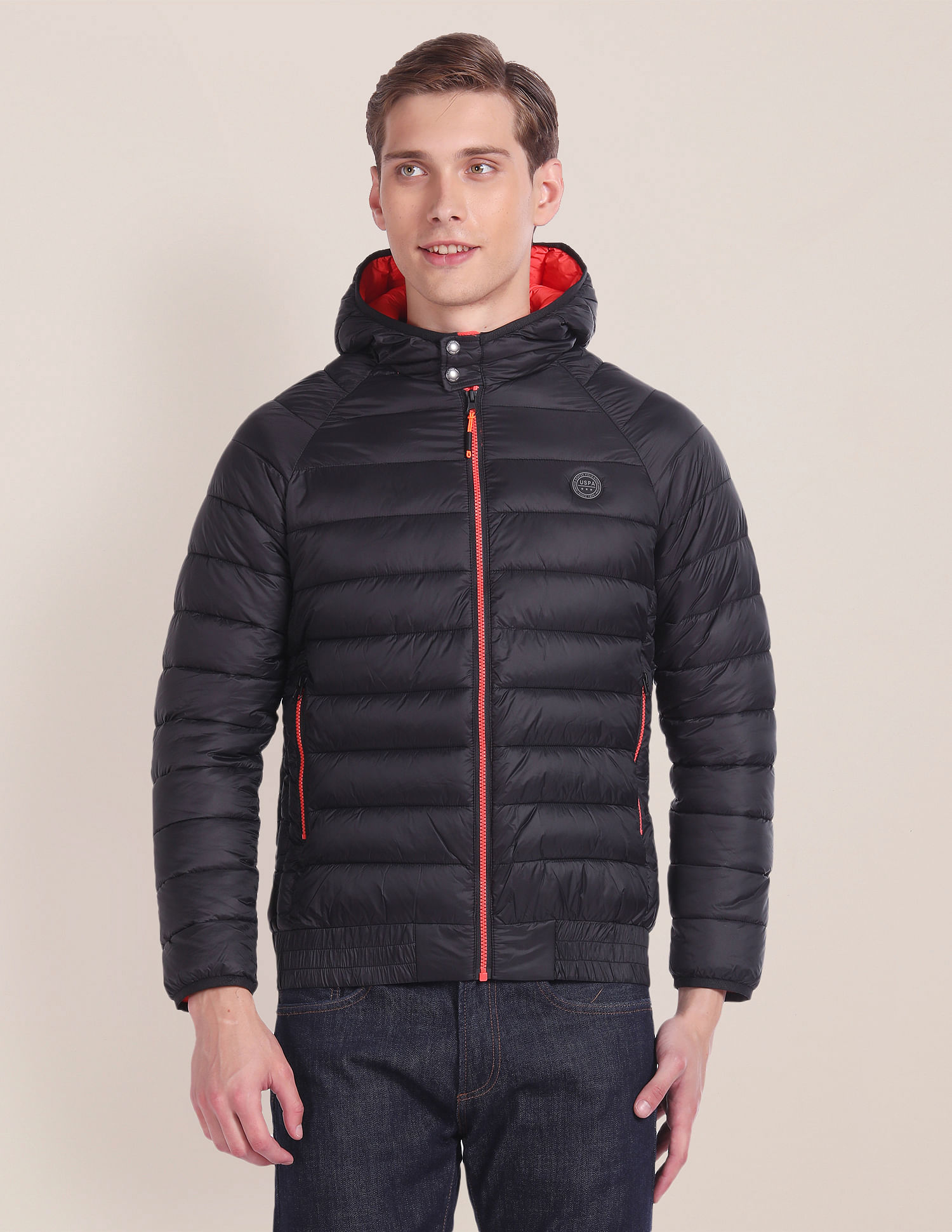 U.S. Polo Assn. Hooded Puffer Jacket