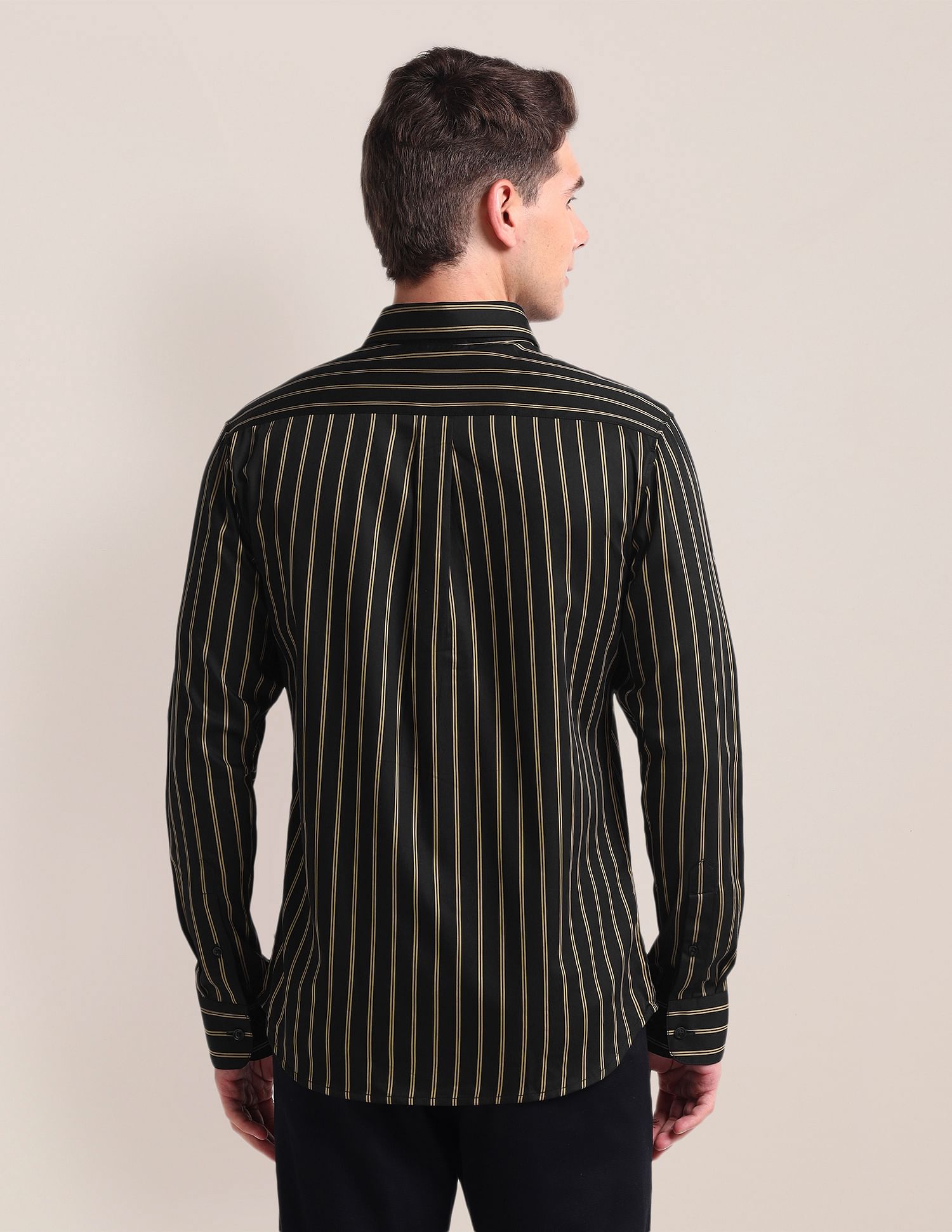 U.S. Polo Assn. Vertical Stripe Cotton Shirt