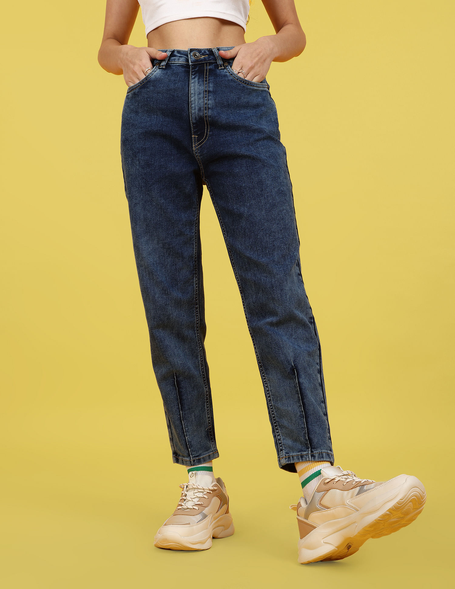 Zara Classic Mom Fit Jeans Size EU 32. RRP £27.99 | eBay-pokeht.vn