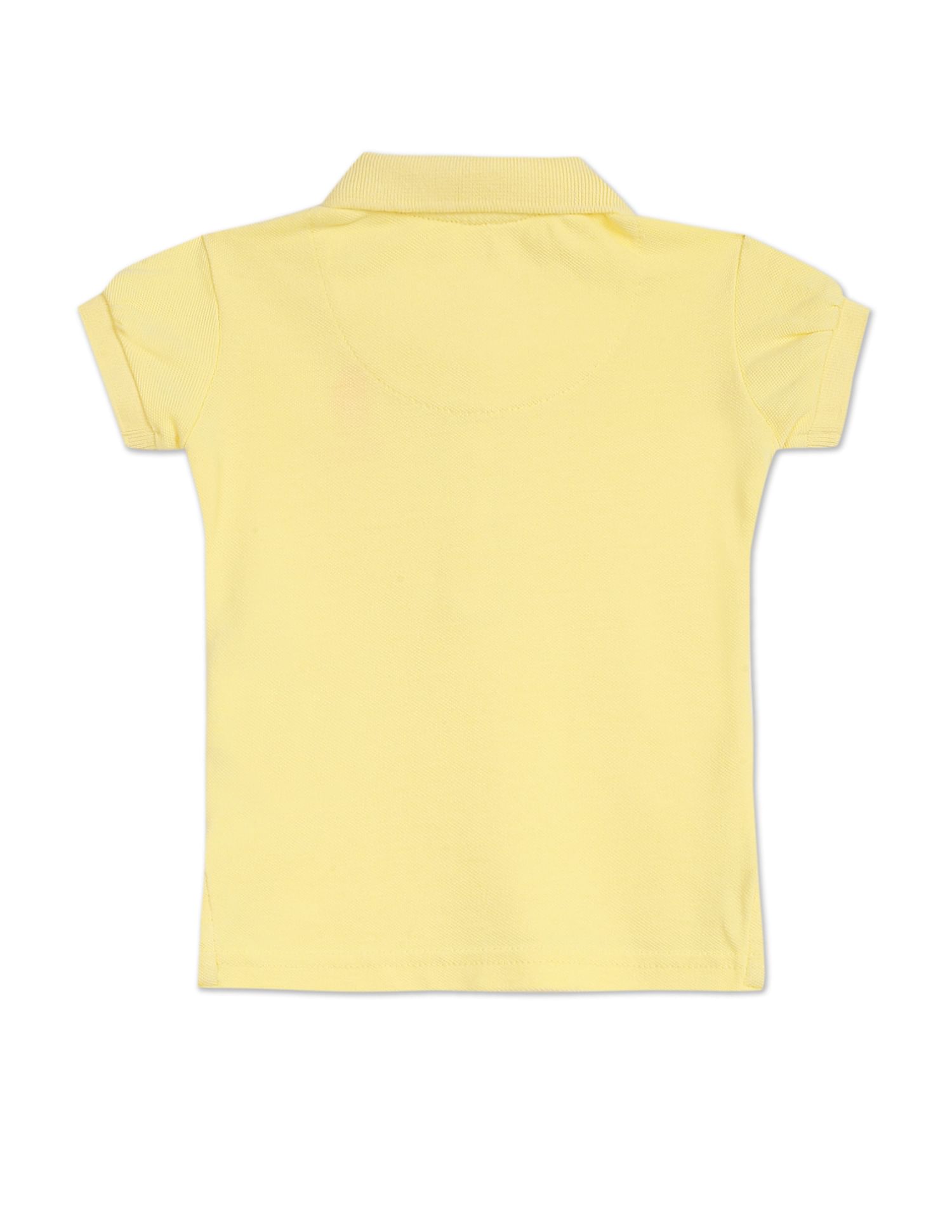 U.S. Polo Assn. Kids Puff Sleeve Cotton Polo Shirt