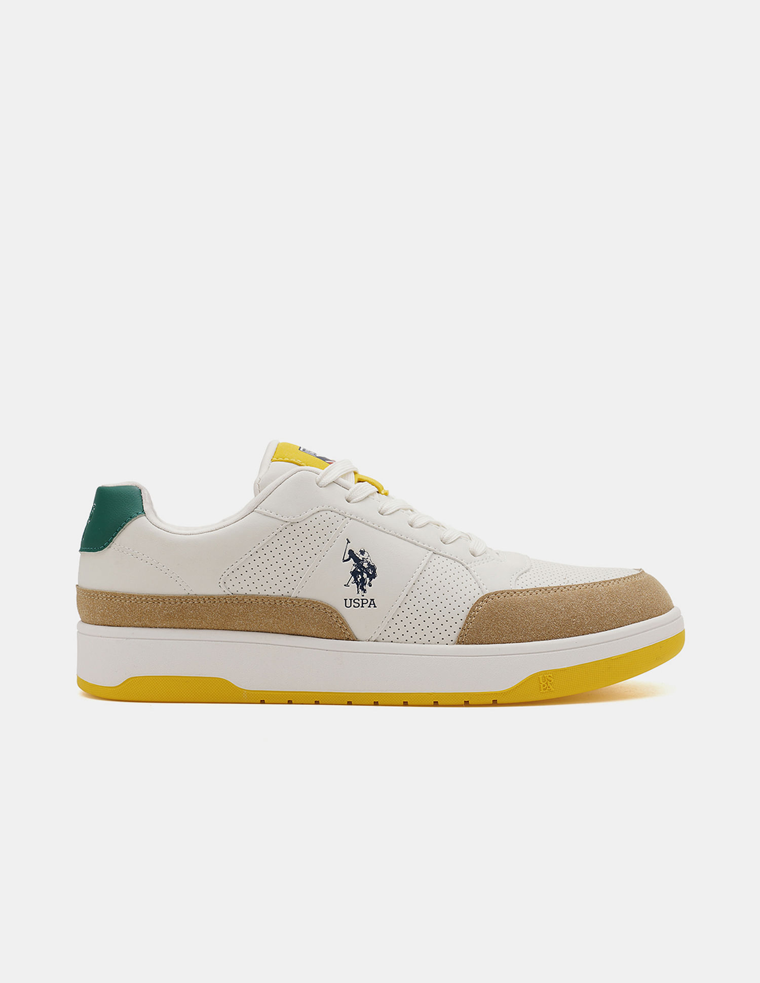 U.S. Polo Assn. Men Simon Colour Blocked Sneakers