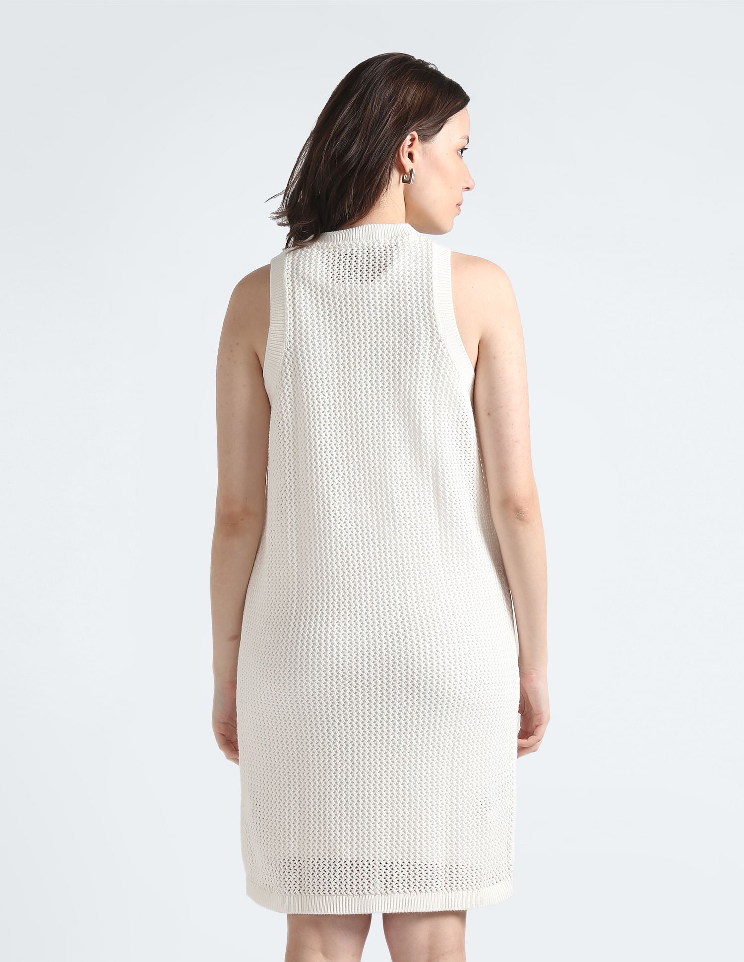 Tommy Hilfiger Organic Cotton Open Stitch Dress
