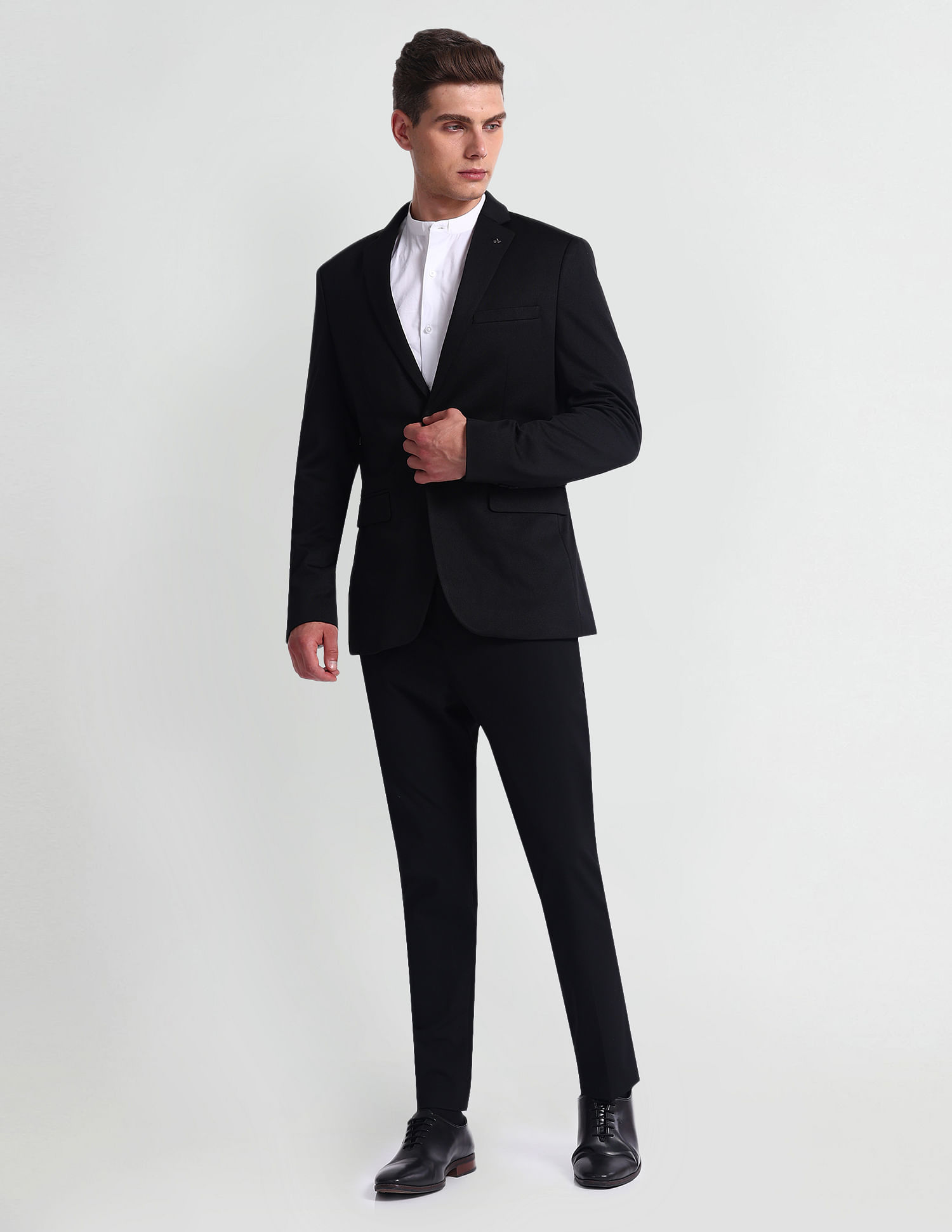 Arrow Zero Calorie Slim Fit Knit Blazer