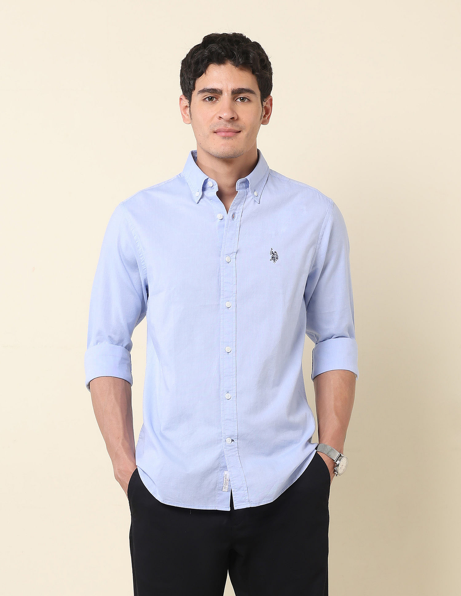 U.S. Polo Assn. Pure Cotton Tailored Fit Shirt