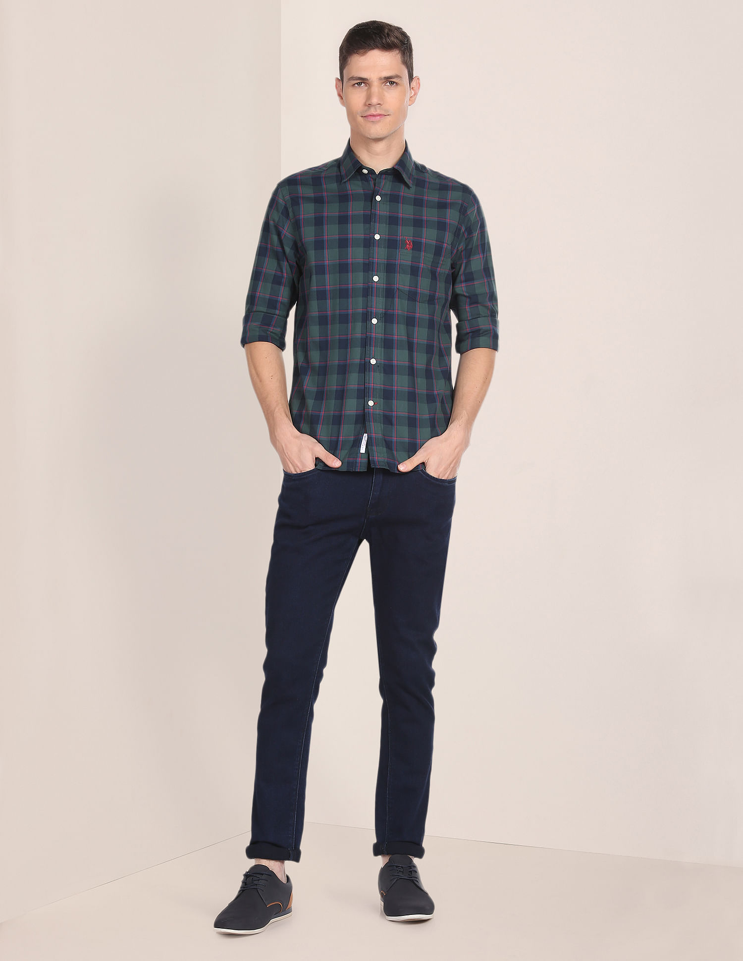 U.S. Polo Assn. Tartan Check Twill Shirt