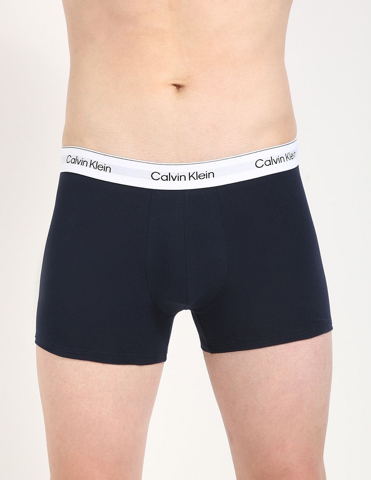 Calvin Klein Jeans Mens Low Rise Solid Trunks
