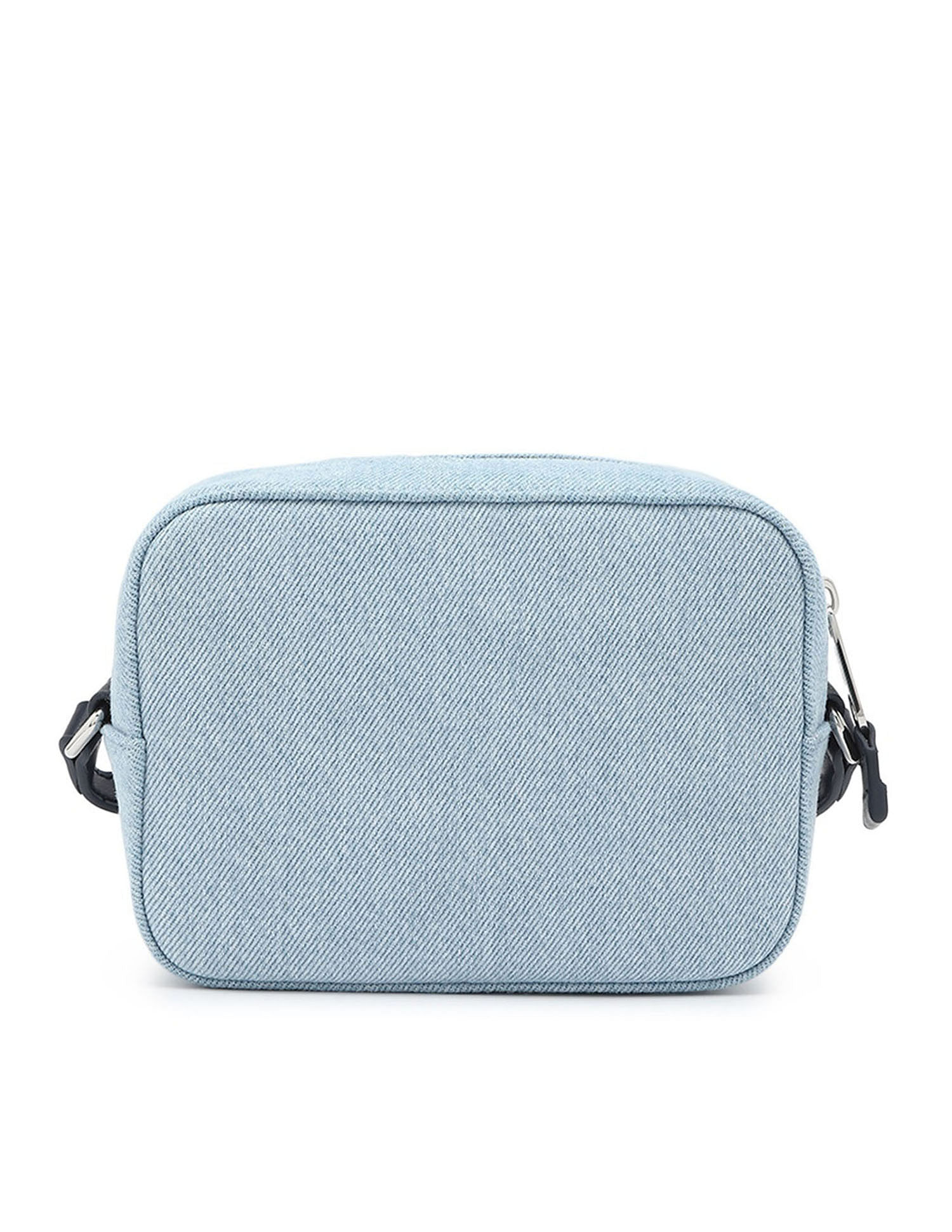 Tommy Hilfiger Textured Light-Blue Cotton Bag
