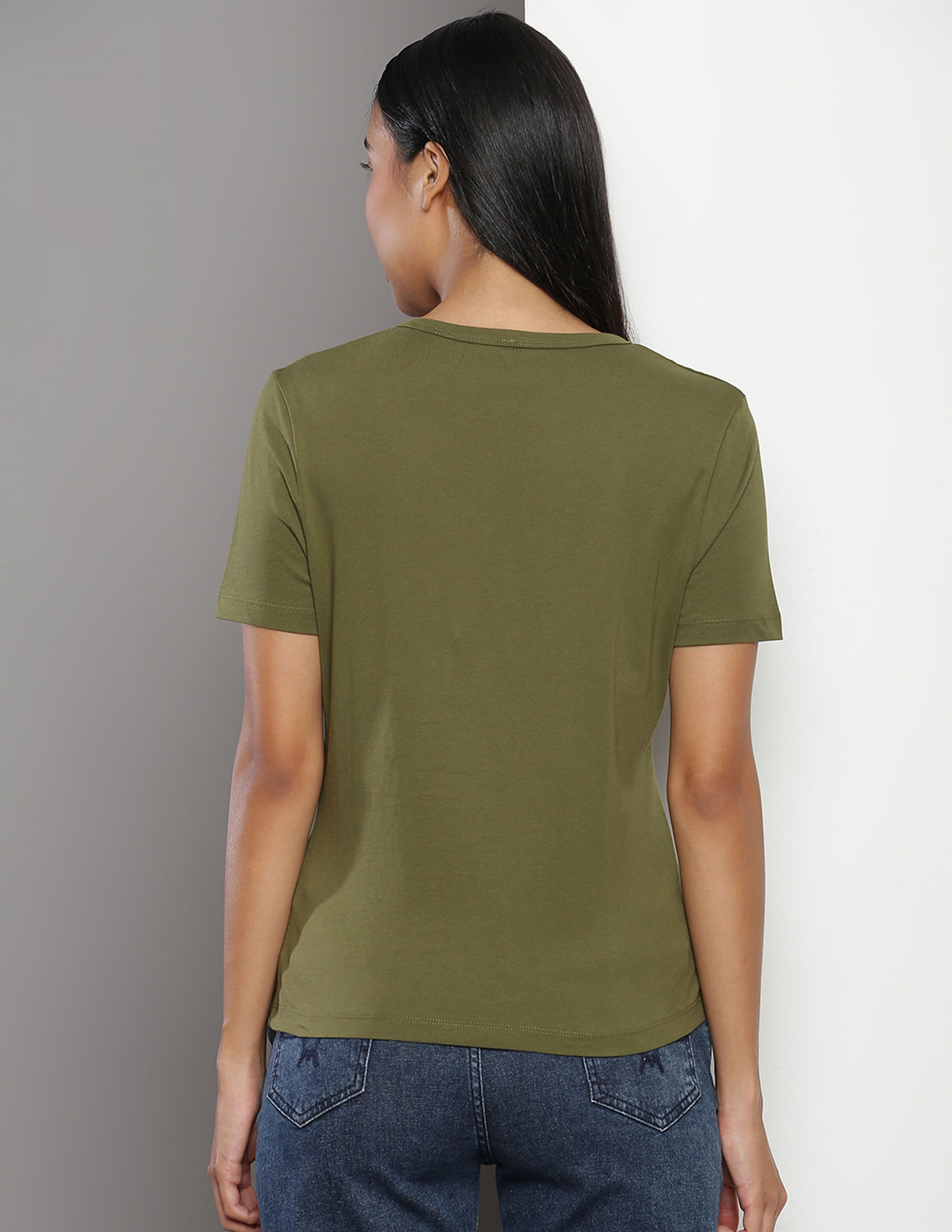 Tommy Hilfiger Crew Neck Brand Print T-shirt