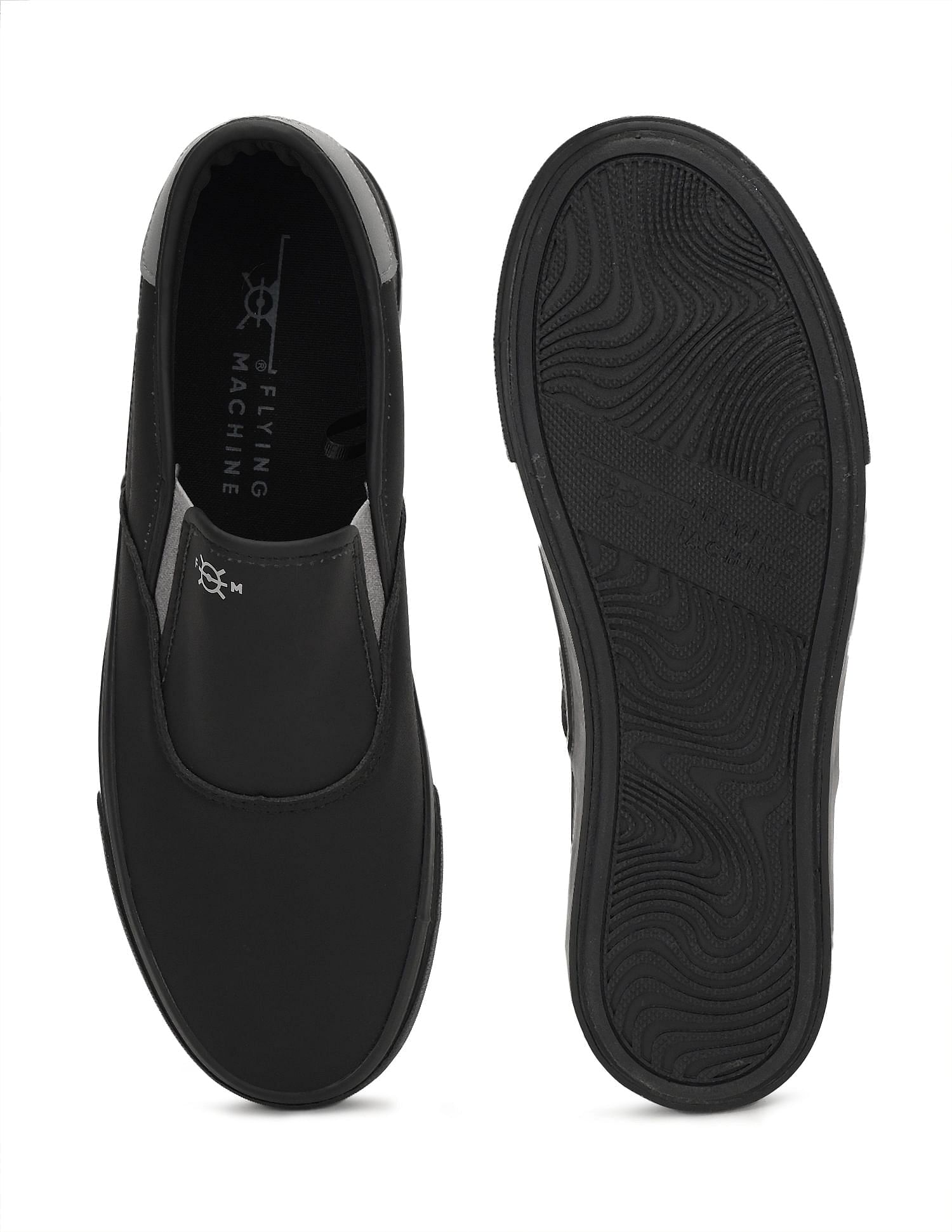 Flying Machine Men Solid Kalian 4.0 Slip On Shoes