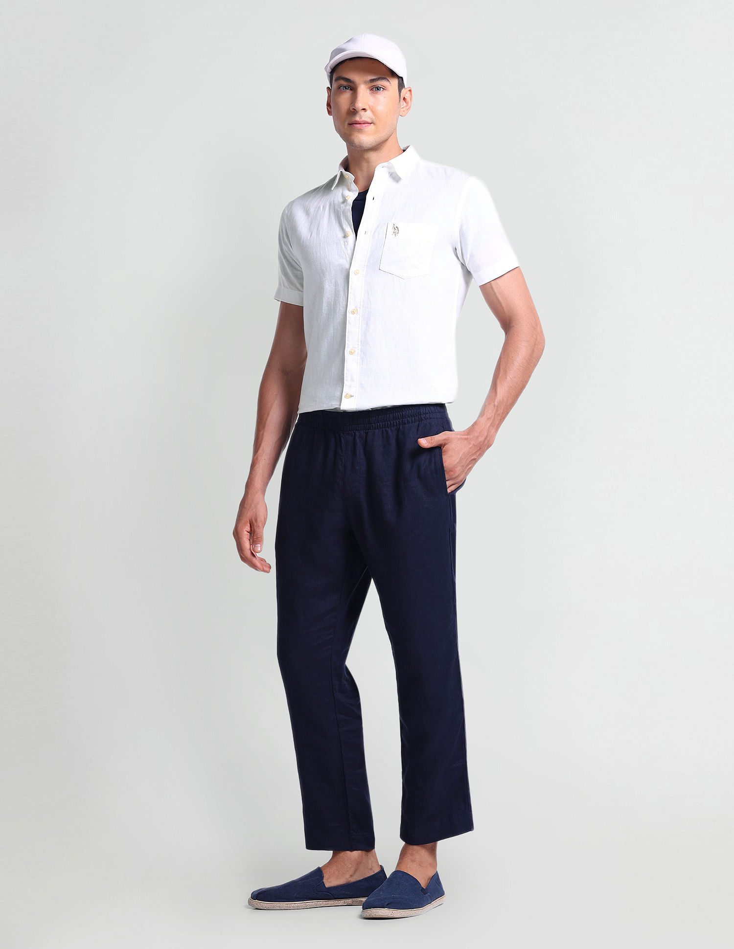 U.S. Polo Assn. Denim Co. Slim Fit Short Sleeve Shirt