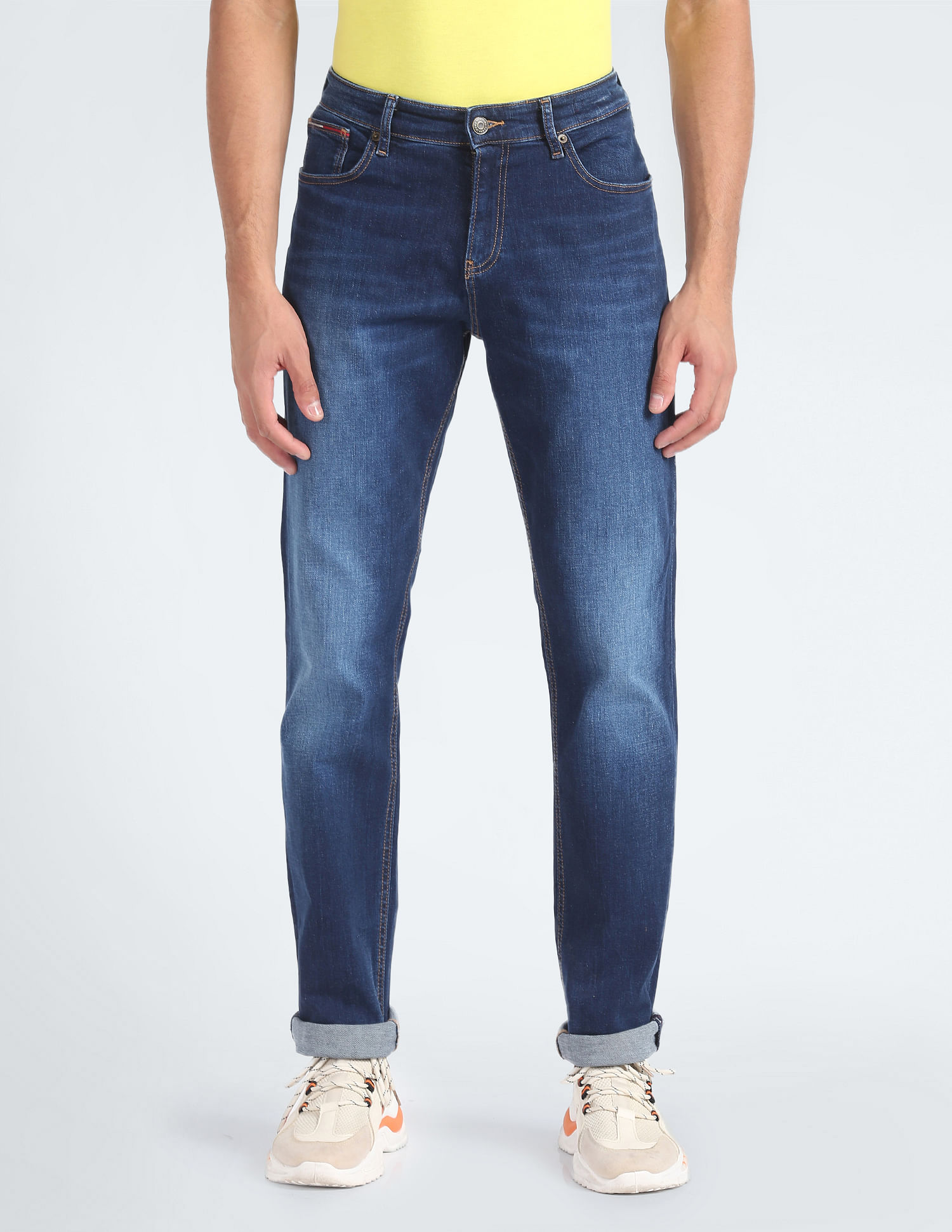 Tommy Hilfiger Recycled Cotton Ryan Straight Fit Jeans
