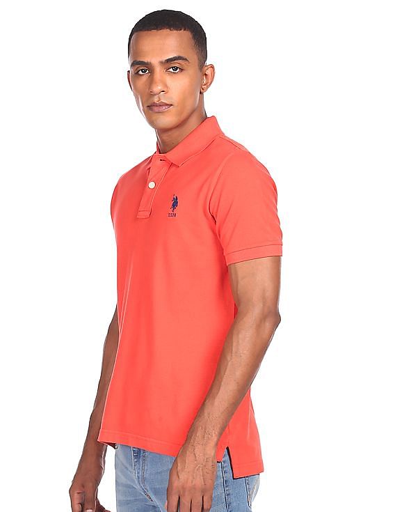 Mens Clothing T-shirts Long-sleeve t-shirts Polo Ralph Lauren Cotton T-shirt in Maroon Red for Men 