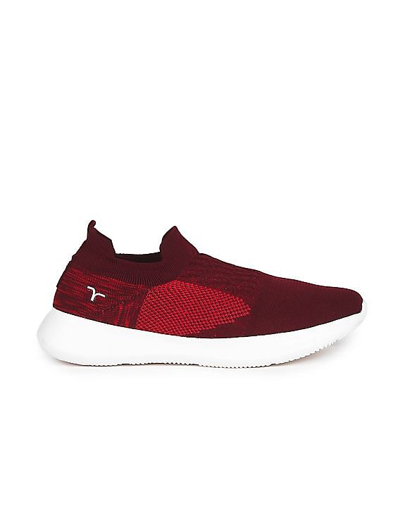 Flying Machine Men Knit Upper Lumin Slip On Shoes