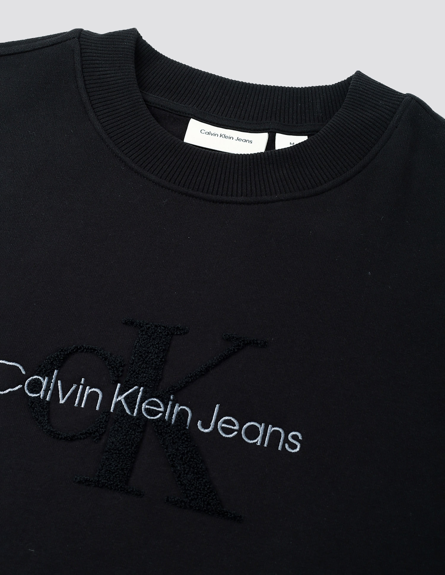 Calvin Klein Jeans Brand Printed Regular Fit Sweatshirt