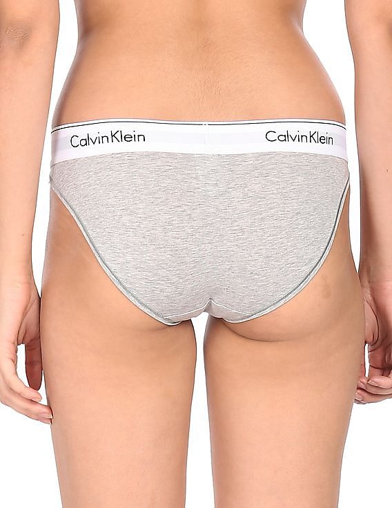 Buy Calvin Klein Underwear Women Grey Contrast Waistband