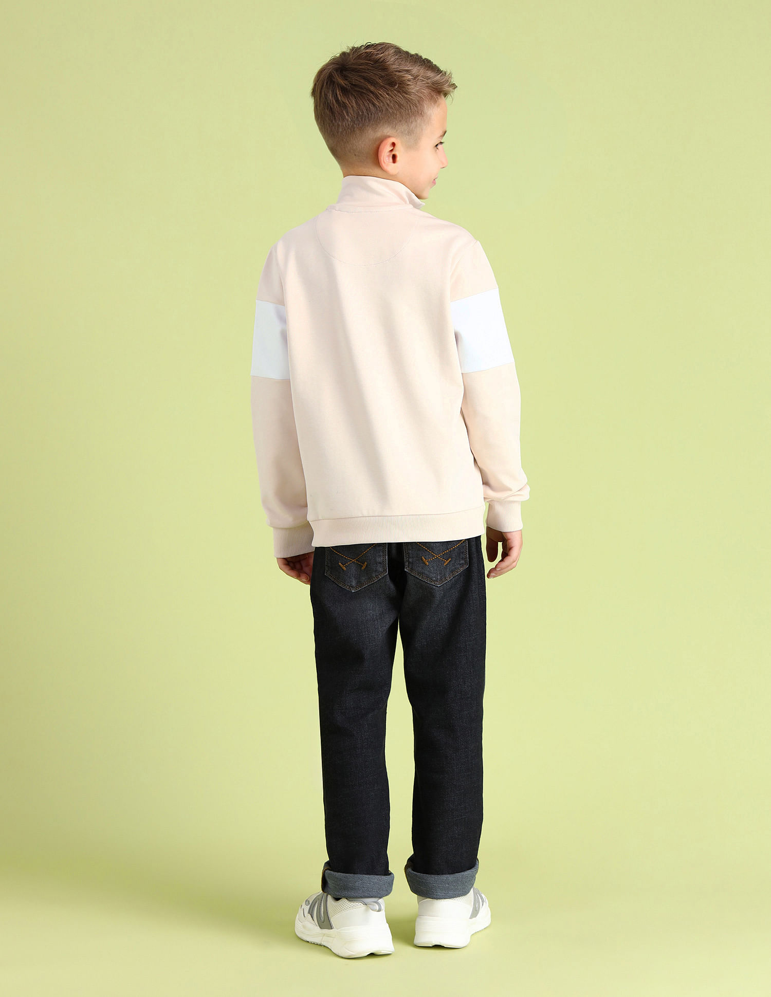 U.S. Polo Assn. Kids Boys Brand Regular Fit Sweatshirt