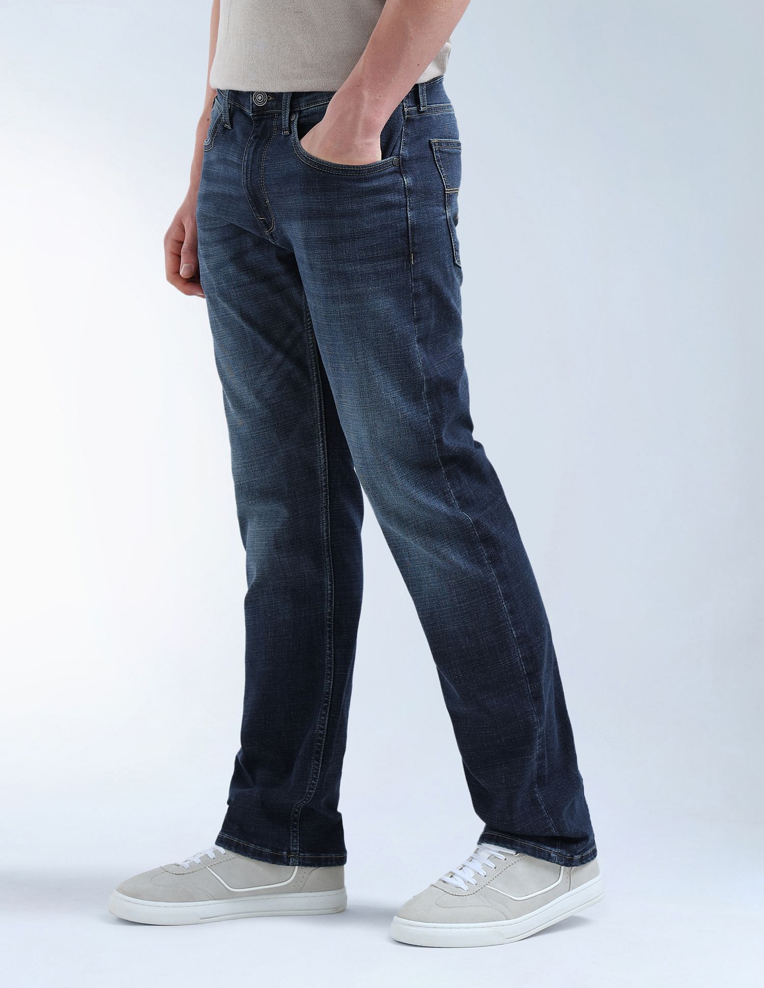 Flying Machine F-Jango Relaxed Straight Jeans