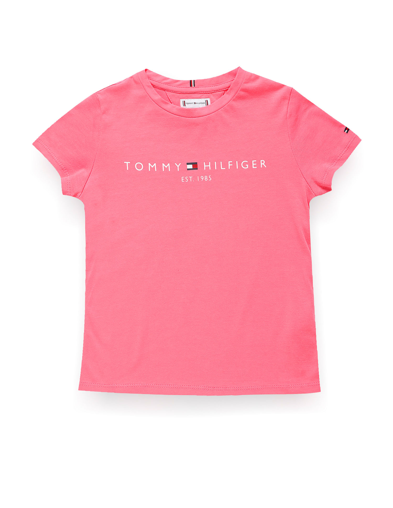 Buy Tommy Hilfiger Kids Girls Sustainable Essential T-shirt