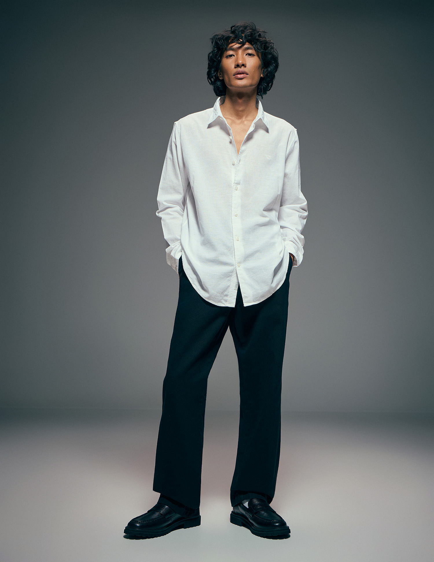 Flying Machine Pure Cotton Slim Fit Shirt
