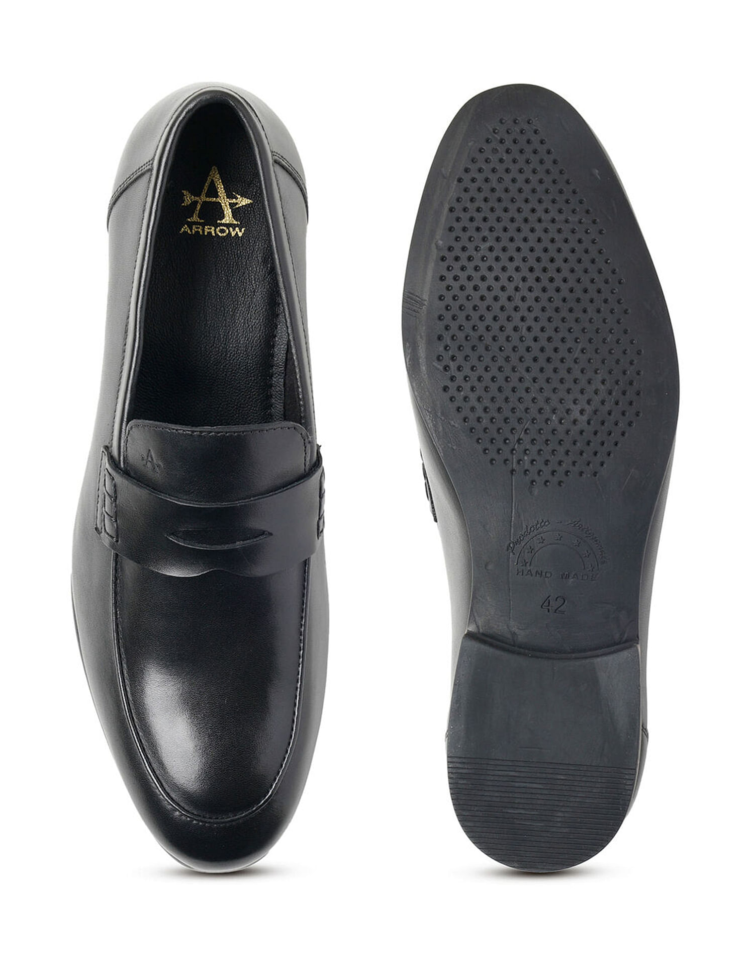 Arrow Pointed Toe Dyna Slip On Shoes