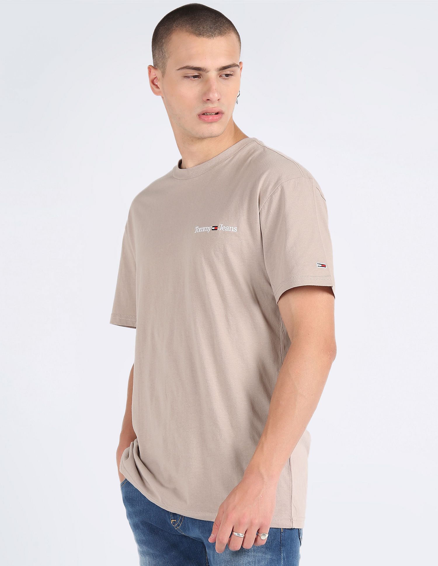 Tommy Hilfiger Transitional Organic Cotton Classic Linear T-Shirt