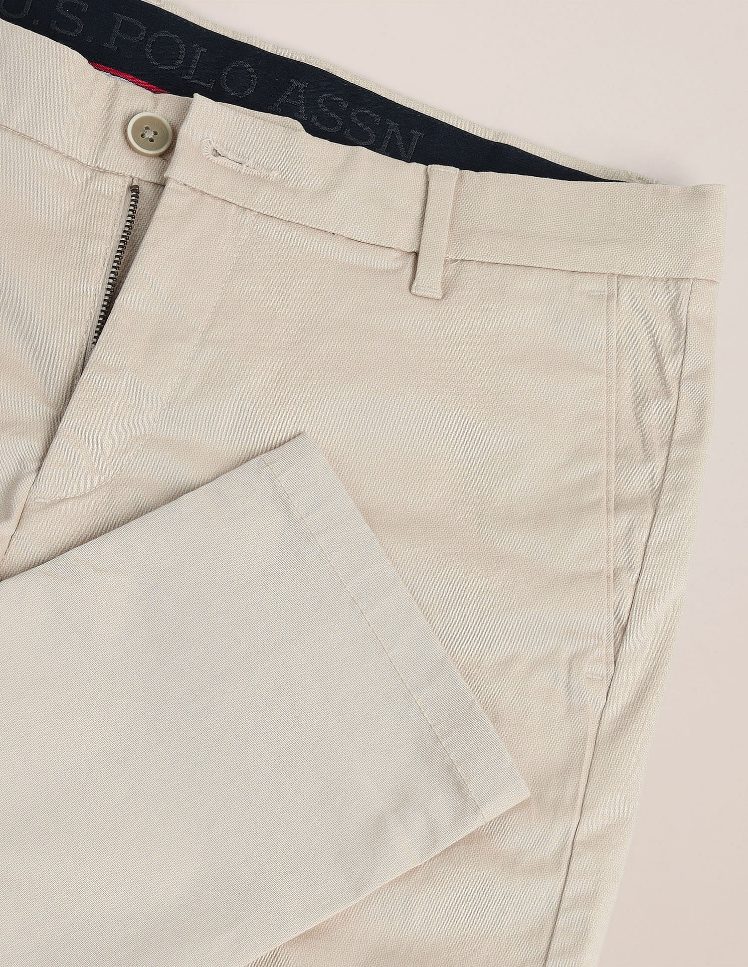 U.S. Polo Assn. Austin Regular Fit Printed Trousers