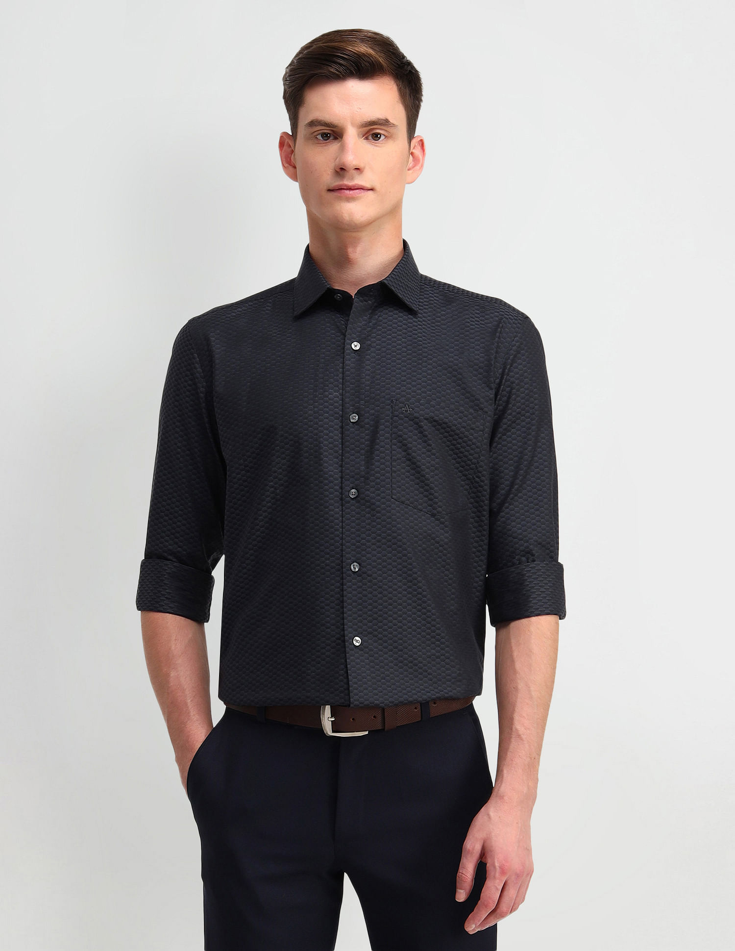Arrow Liberty Classic Fit Cotton Shirt