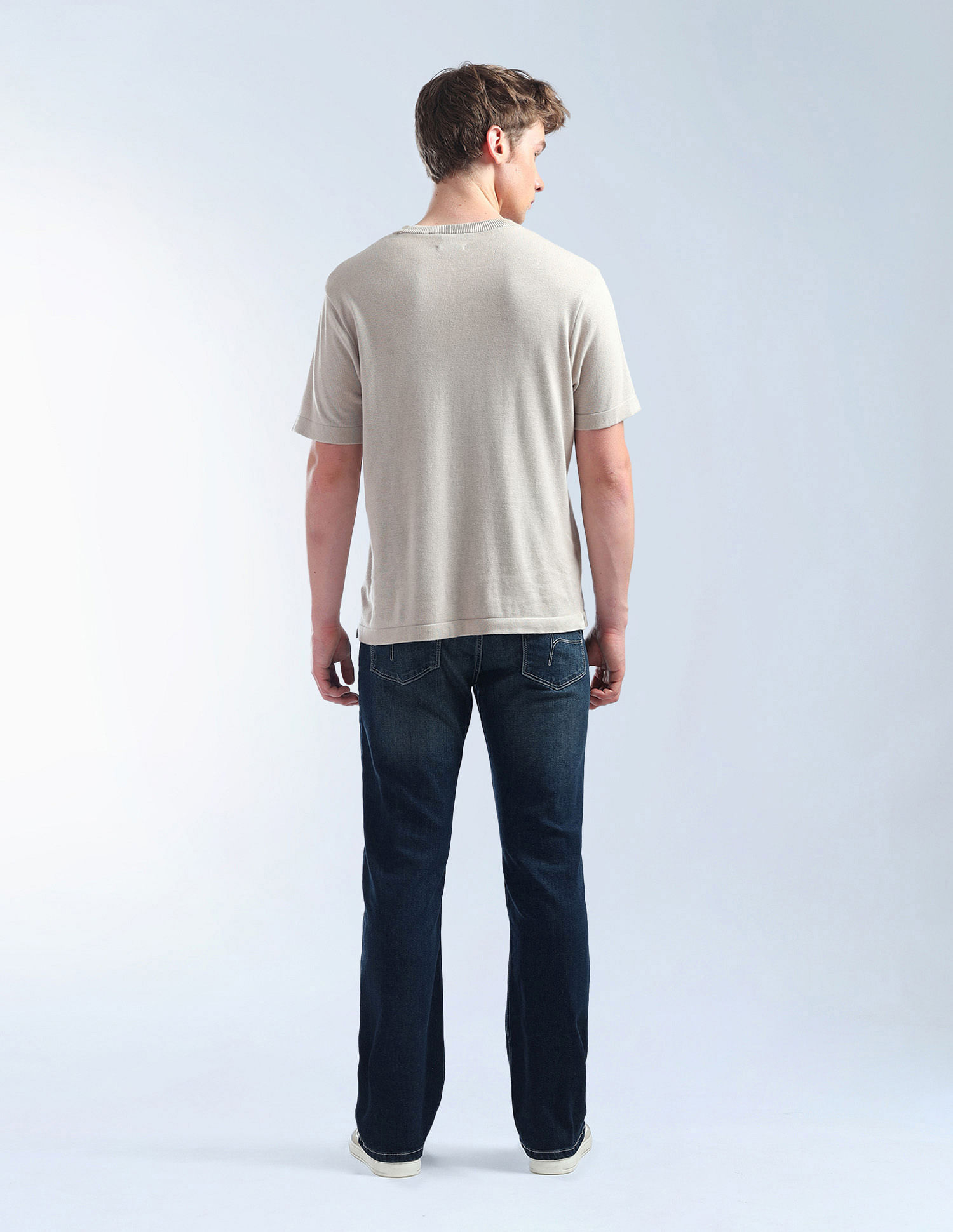 Flying Machine Bruce Bootcut Light Washed Jeans