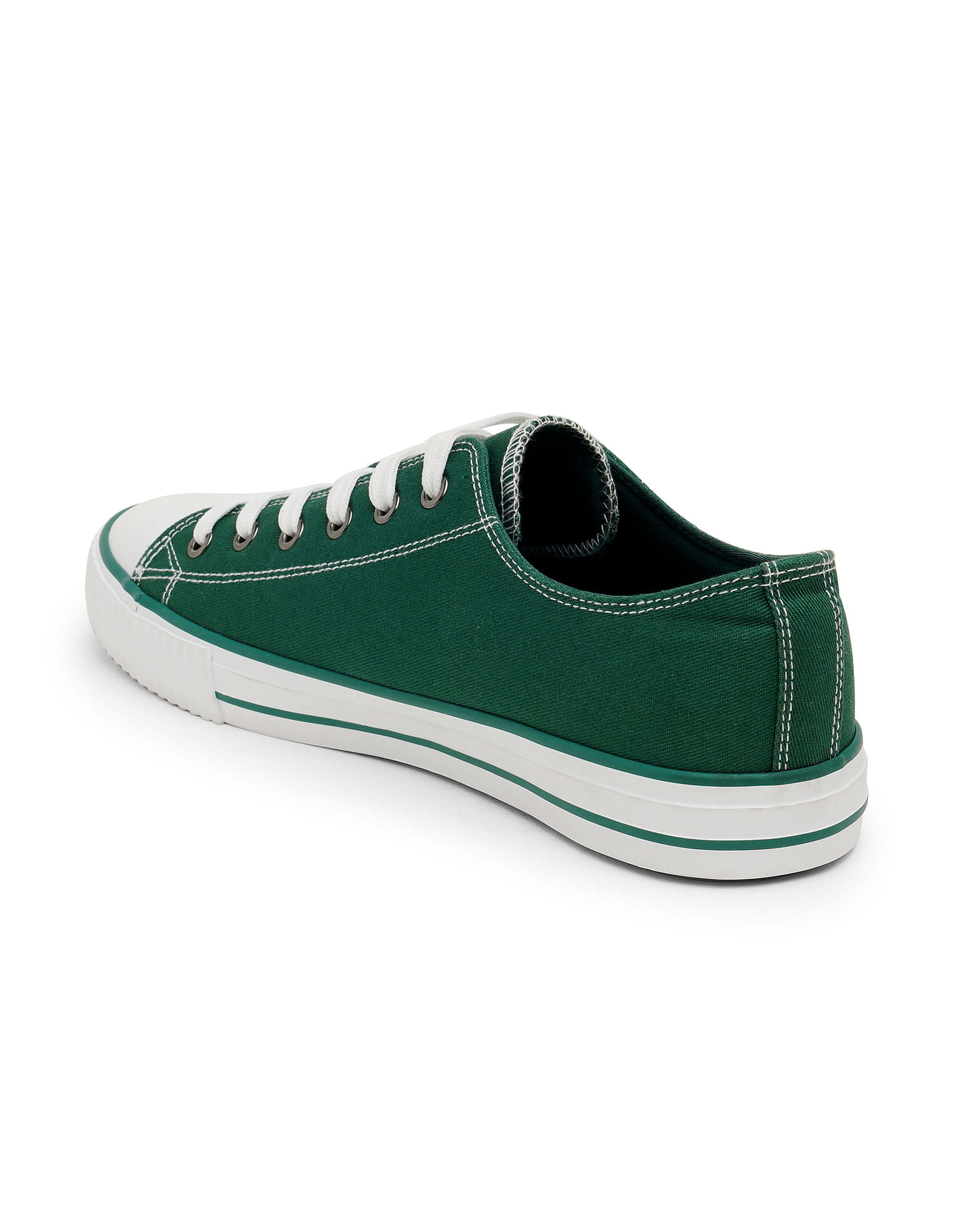 Flying Machine Men Round Toe Washed Cox 2.0 Sneakers