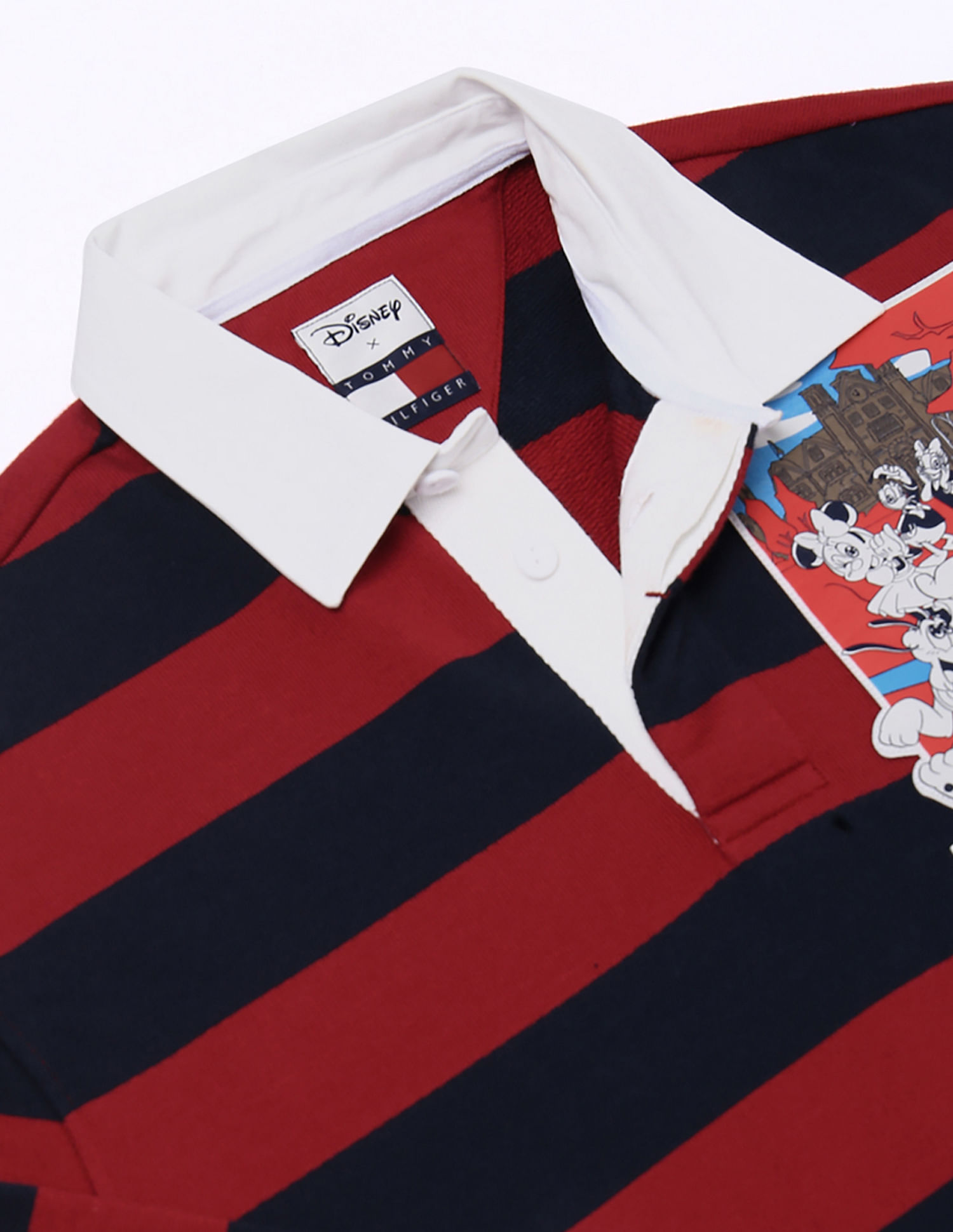 Tommy Hilfiger TH X Disney Mickey Rugby Polo Shirt