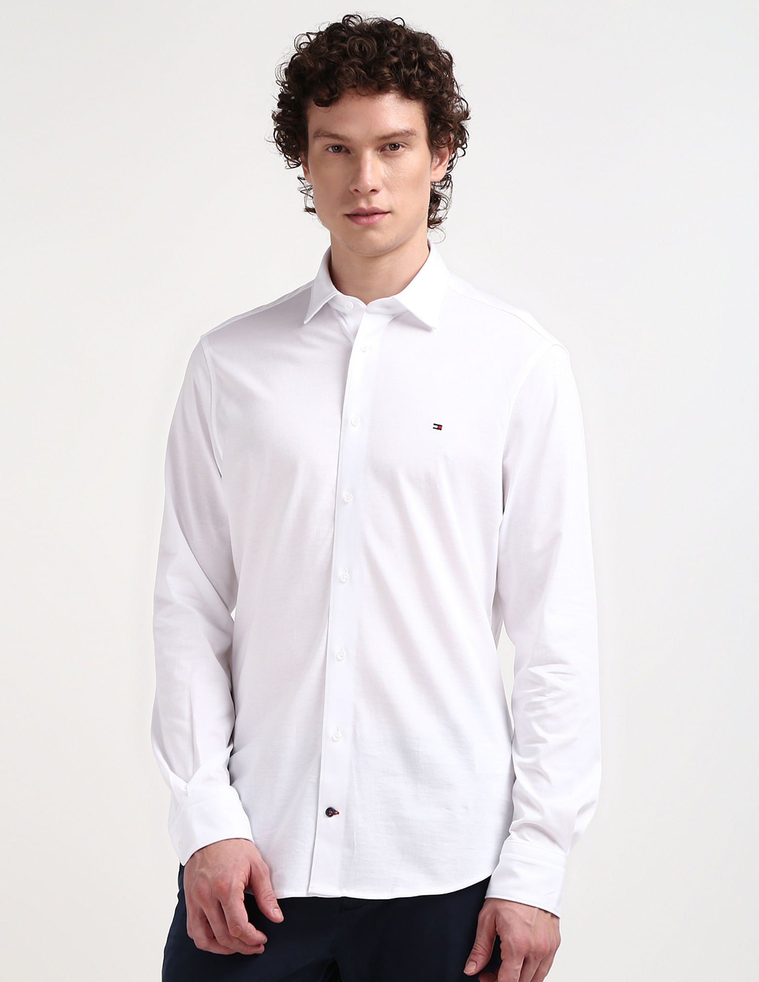 Tommy Hilfiger Knitted Solid Shirt