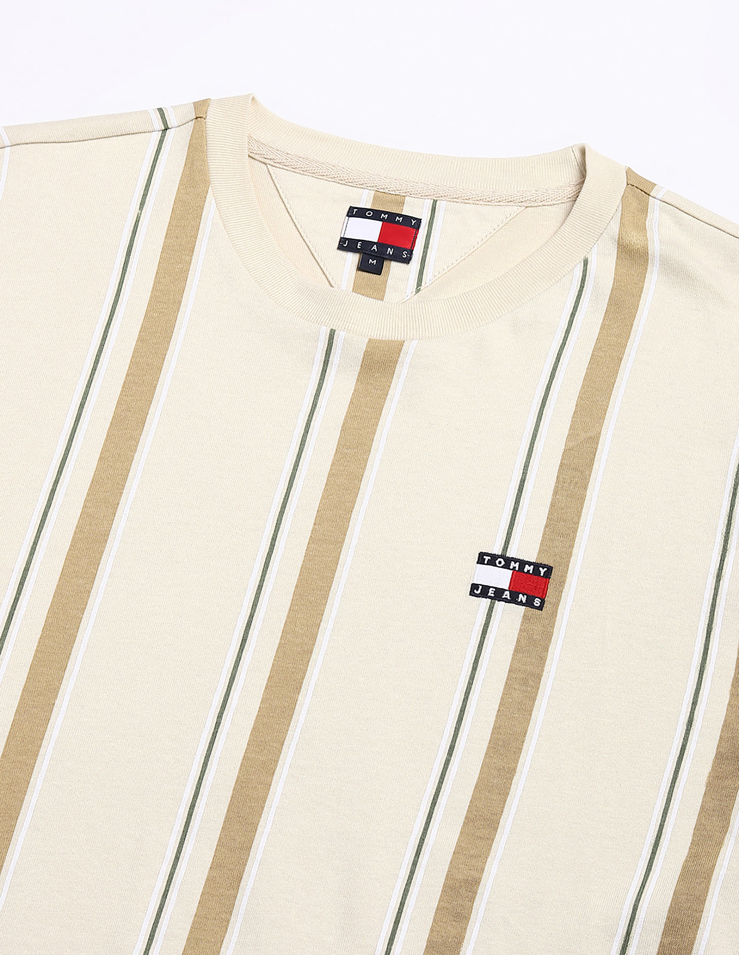 Tommy Hilfiger Striped Regular-Fit Cotton T-Shirt