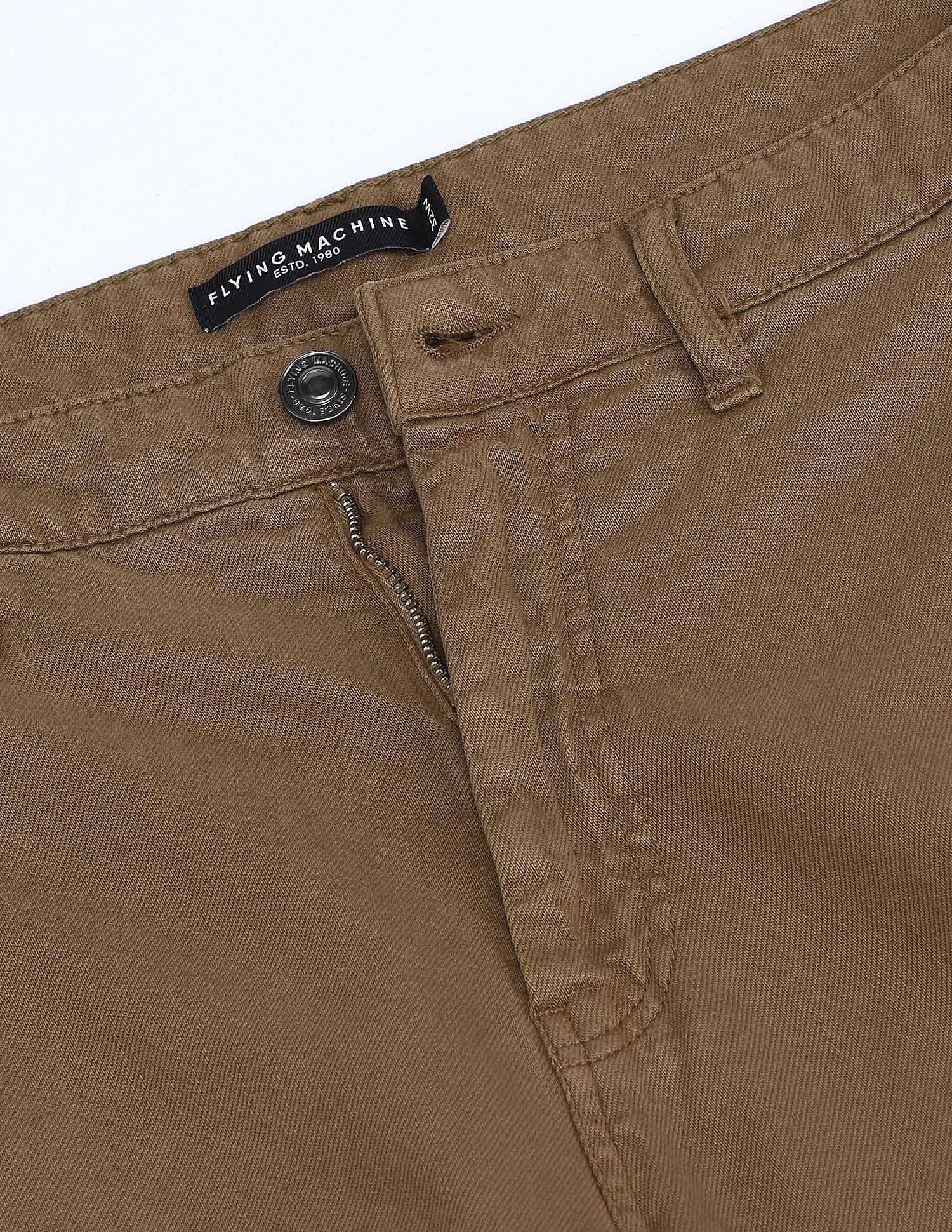 Flying Machine Cobain 90'S Loose Fit Trousers