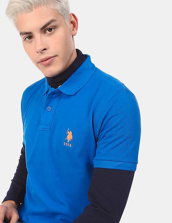 U.S. Polo Assn. Standard Fit Pique Polo Shirt