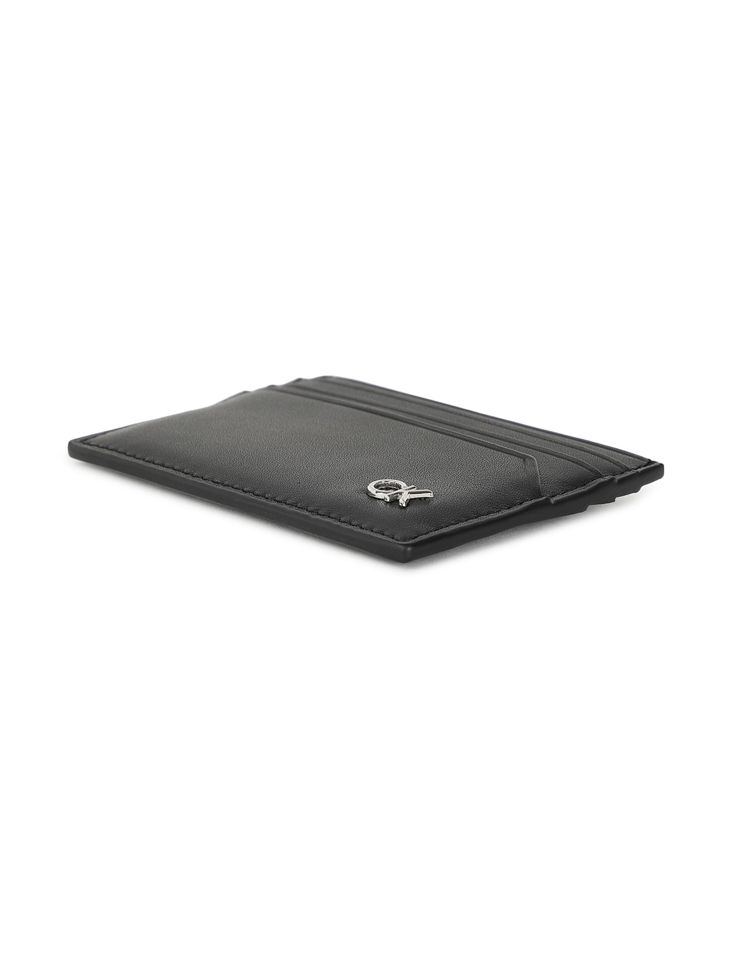 Calvin Klein Metal Card Holder Wallet and Belt