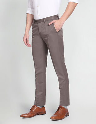 Arrow Hudson Tailored Fit Formal Trousers