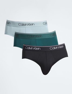 Calvin Klein Light Micro Low Hip Brief NB1496 Black Mens Underwear
