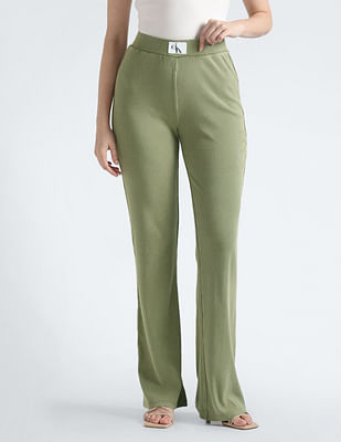 パンツ PLAIN FW25 RIBBED PANTS (3437VB4038 CAFFE) 1.jpg