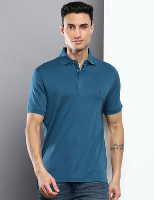 Tommy Hilfiger Solid Regular Fit Polo Shirt