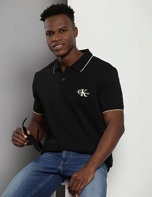 Calvin Klein Regular Fit Cotton Polo Shirt