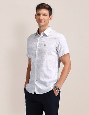 U S Polo Assn Satin Digital Print Shirt