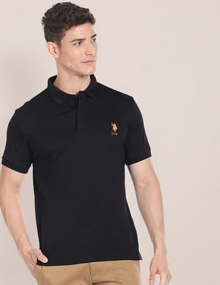 U S Polo Assn Solid Luxury Polo Shirt