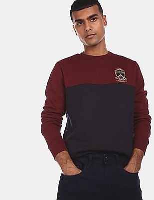 maroon tommy hilfiger sweatshirt