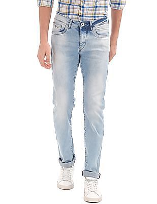 Flying Machine Skinny Fit Washed Jeans