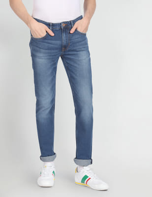 Price History of Regallo Skinny Fit Blue Jeans from NNNow 2192_220152