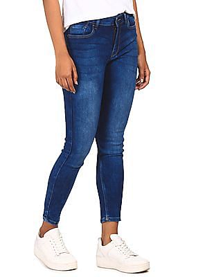 Flying Machine Women Mid Rise Veronica Skinny Fit Jeans