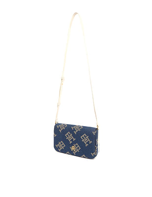 Louis Vuitton Embroidered Monogram Denim Pochette