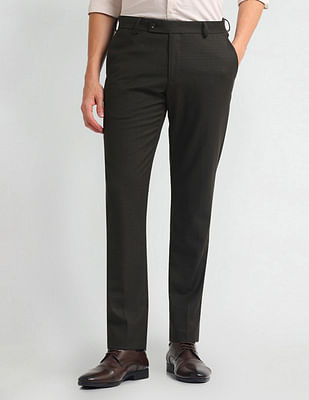 Arrow Smart Flex Slim Fit Trousers